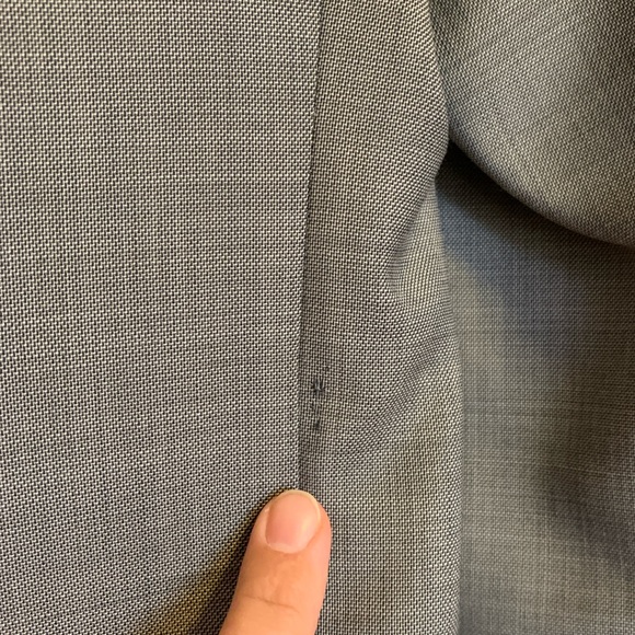 Tommy Hilfiger 100% Wool Men’s or Boy’s Gray Formal Suit Coat Blazer 36 Short - Picture 9 of 16